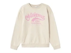 Name It oatmeal print sweatshirt